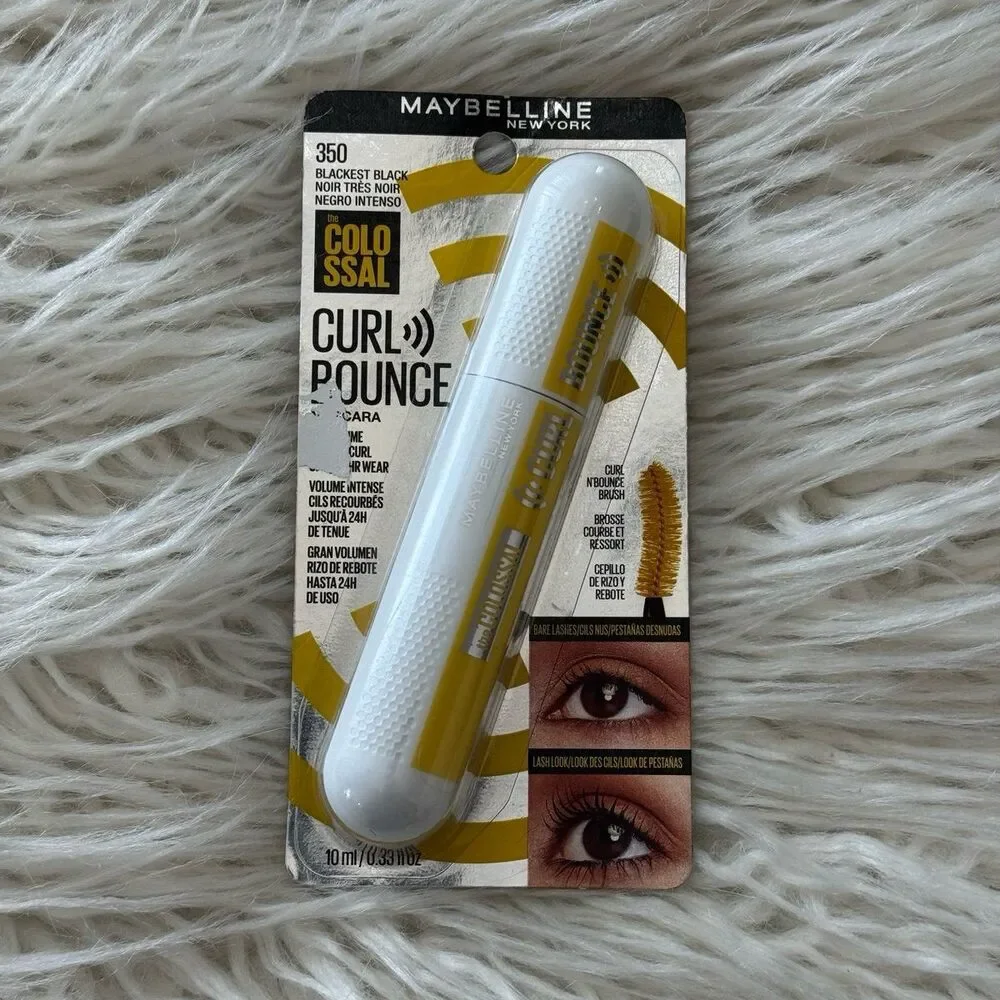 Maybelinne Colossal Curl Bounce Mascara Blackest Black
